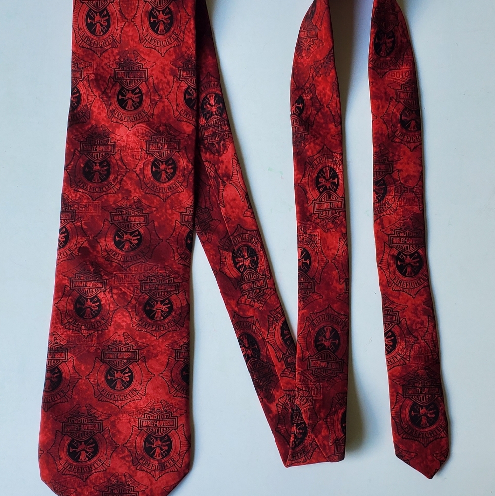 Ralph Marlin Harley Davidson Motorcycle Tie
